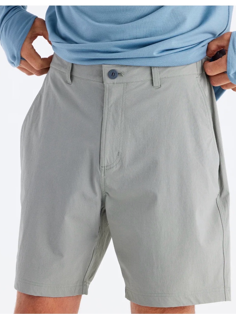 NWT Men’s Free Fly Apparel Latitude Short, size XL, Cement